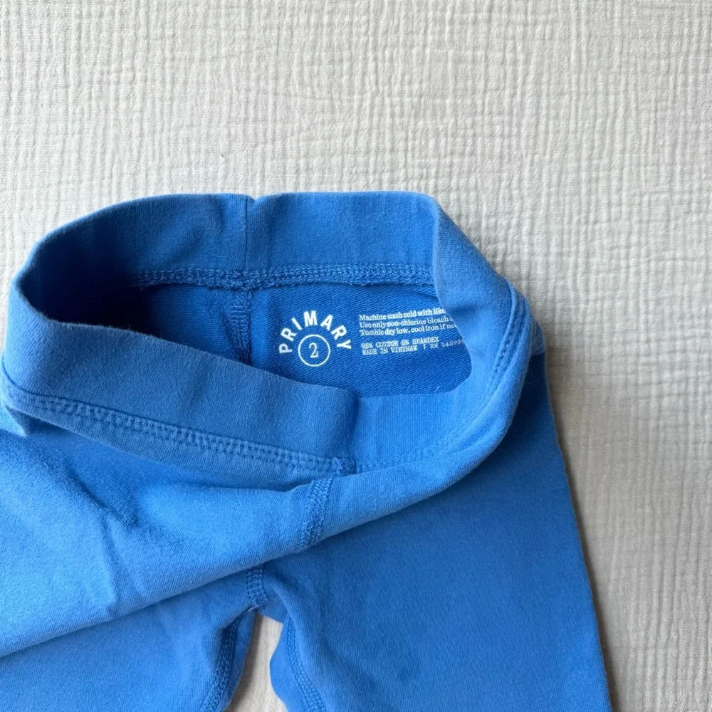 Primary Cozy Leggings in Blueberry 2T